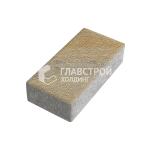 Тротуарная плитка Прямоугольник 100х200х100, особая серия на камне