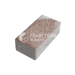 Тротуарная плитка Прямоугольник 50х25х6 см, хаски на камне