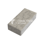 Тротуарная плитка Прямоугольник 20х10х4 см, аляска на камне